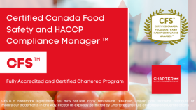 Certified Canada Food Safety and HACCP Compliance Manager (CFS™)