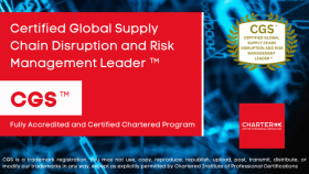 Certified Global Supply Chain Disruption and Risk Management Leader (CGS™)